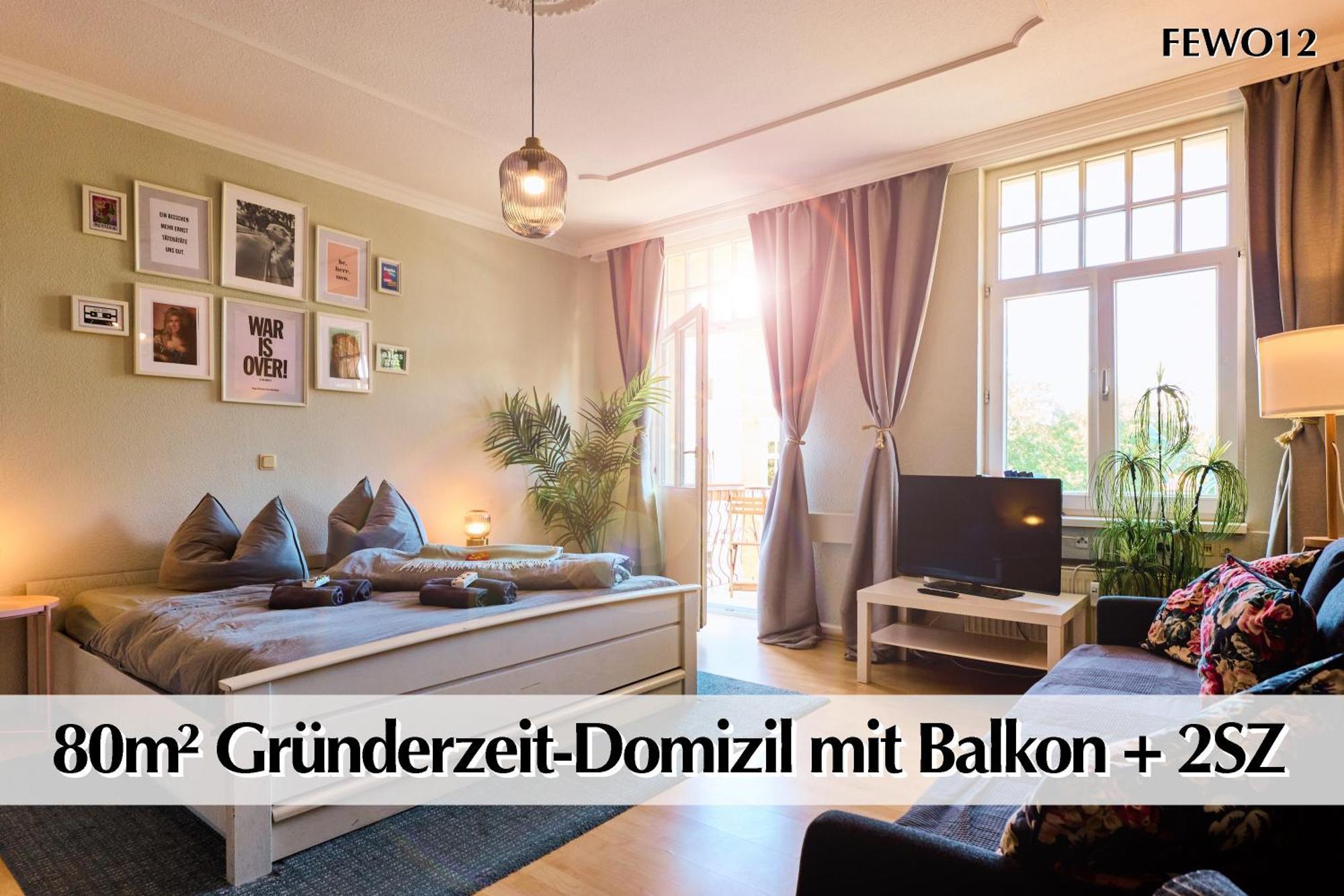 12 Fewos Im Jugendstilhaus Mit Aufzug, Terrasse, Kingsize-Bett, Smart-Tv, Etc Erfurt Ngoại thất bức ảnh