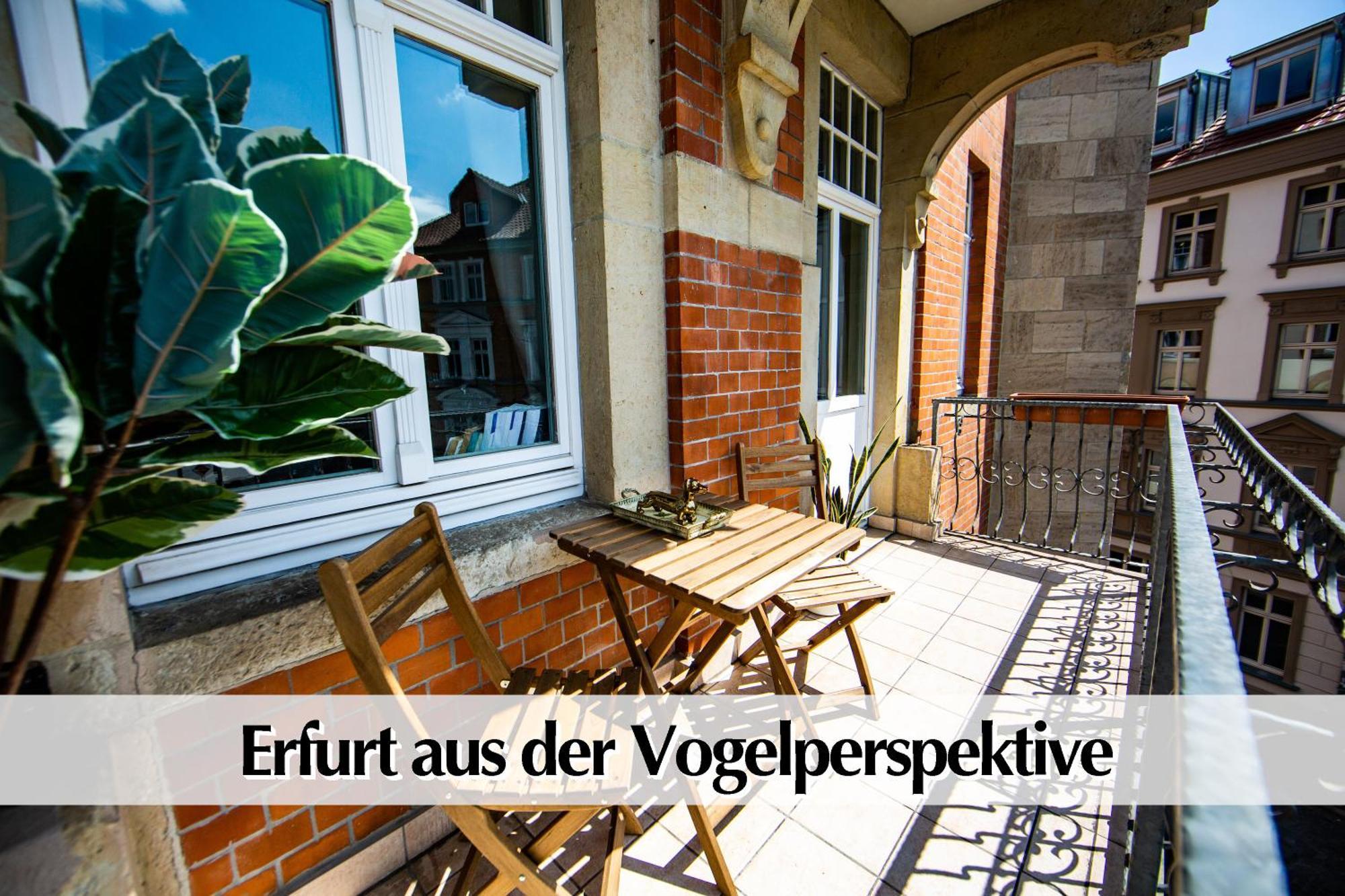 12 Fewos Im Jugendstilhaus Mit Aufzug, Terrasse, Kingsize-Bett, Smart-Tv, Etc Erfurt Phòng bức ảnh