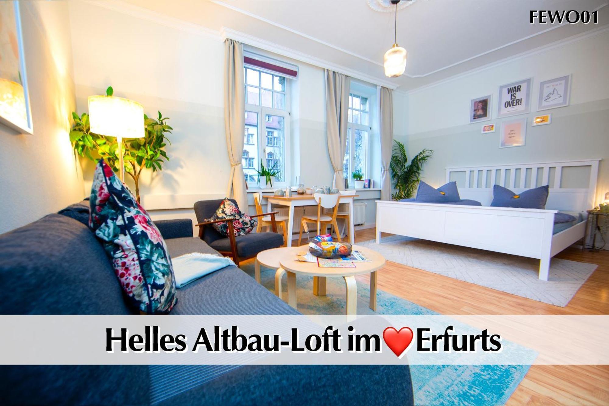 12 Fewos Im Jugendstilhaus Mit Aufzug, Terrasse, Kingsize-Bett, Smart-Tv, Etc Erfurt Ngoại thất bức ảnh